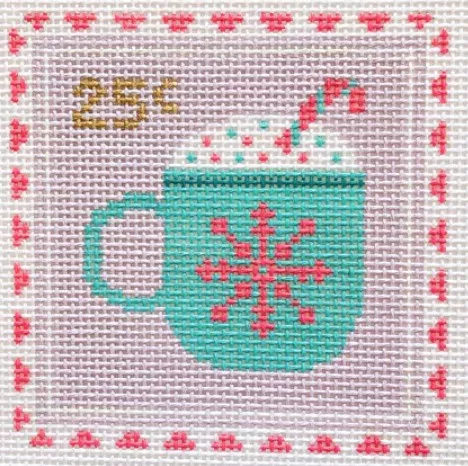 Stitch Rock Designs – Hot Cocoa Stamp Ornament