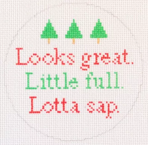 Stitch Rock Designs – Lotta Sap Ornament