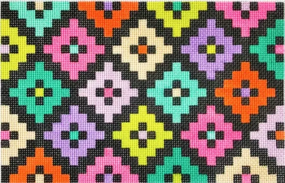 Stitch Rock Designs – Maddie Clutch Black