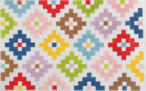 Stitch Rock Designs – Maddie Clutch White