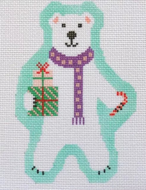 Stitch Rock Designs – Parker the Polar Bear Ornament