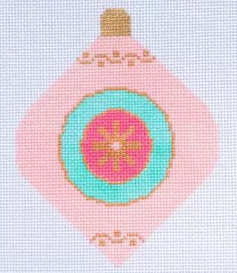 Stitch Rock Designs – Pink Vintage Bauble