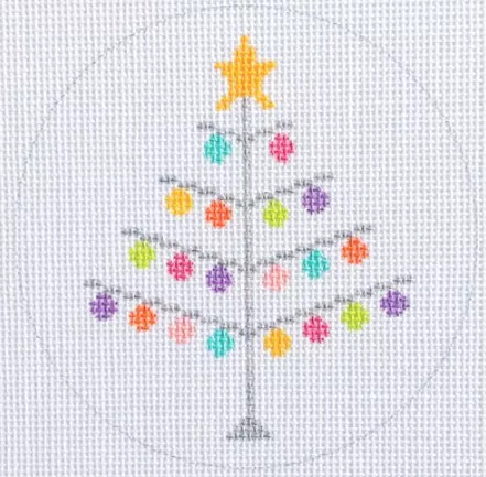 Stitch Rock Designs – Tinsel Tree Ornament