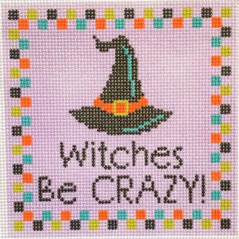 Stitch Rock Designs – Witches Be Crazy Ornament