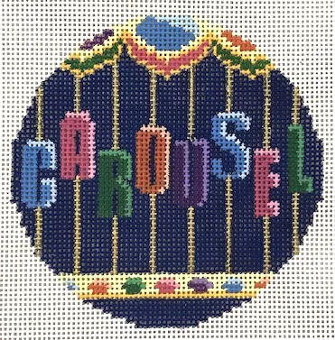 Stitch Style Needlepoint – Carousel