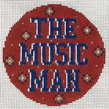 Stitch Style Needlepoint – The Music Man