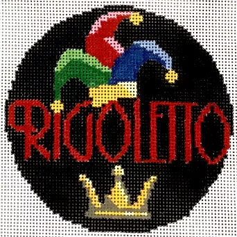 Stitch Style Needlepoint – Rigoletto Opera Stitch