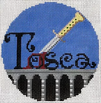 Stitch Style Needlepoint – Tosca Opera Stitch