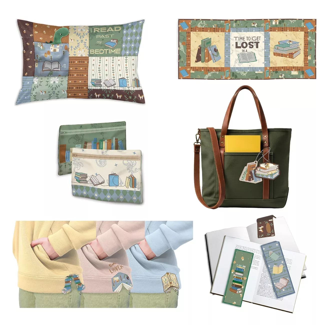 Stitch Your Book Nook - Machine Embroidery USB