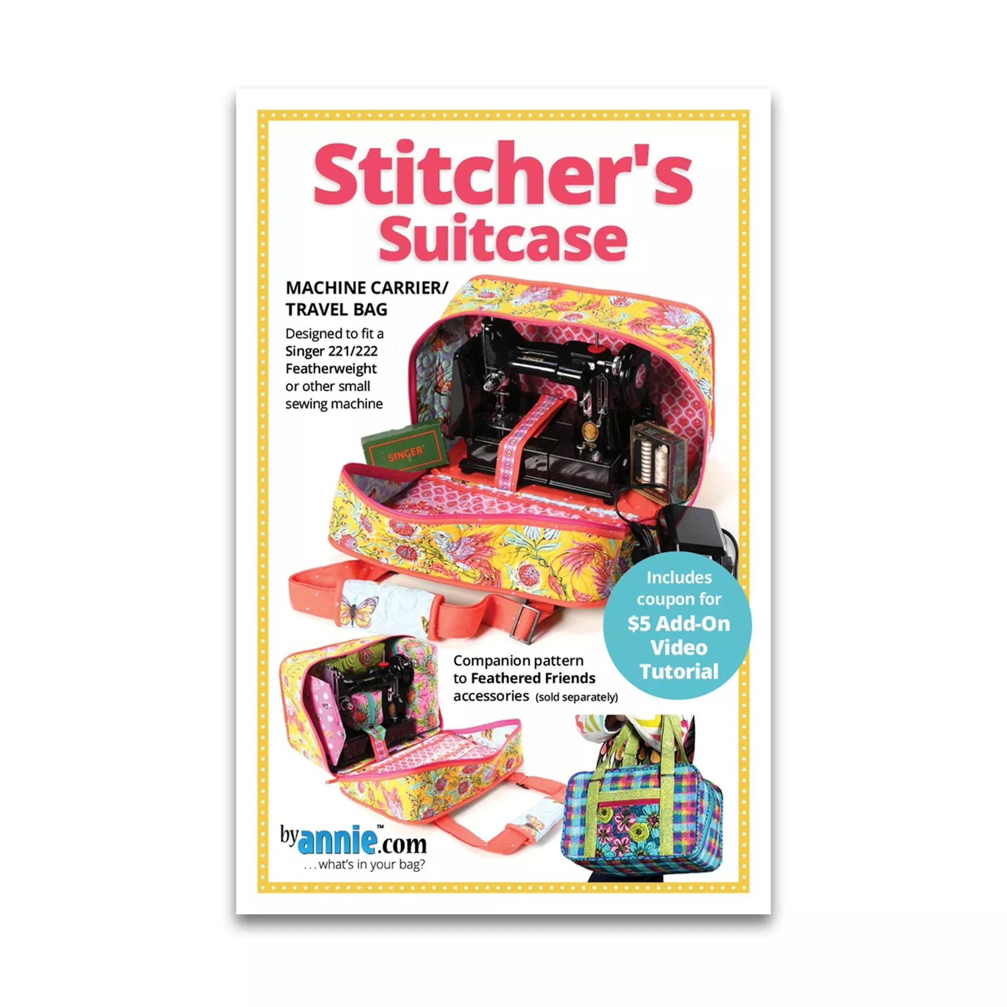 Stitcher’s Suitcase – Patterns by Annie – Paper Pattern – PBA319