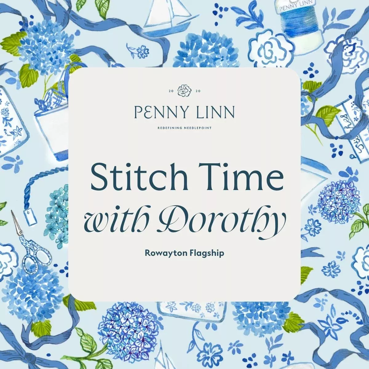 Stitching Time with Dorothy – August