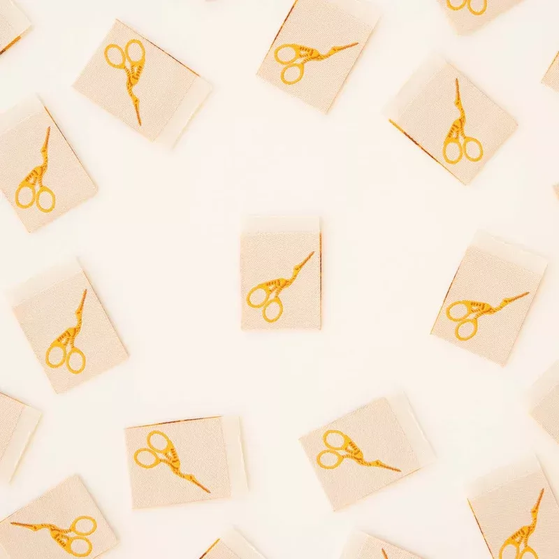Stork Scissors | Fabric Labels