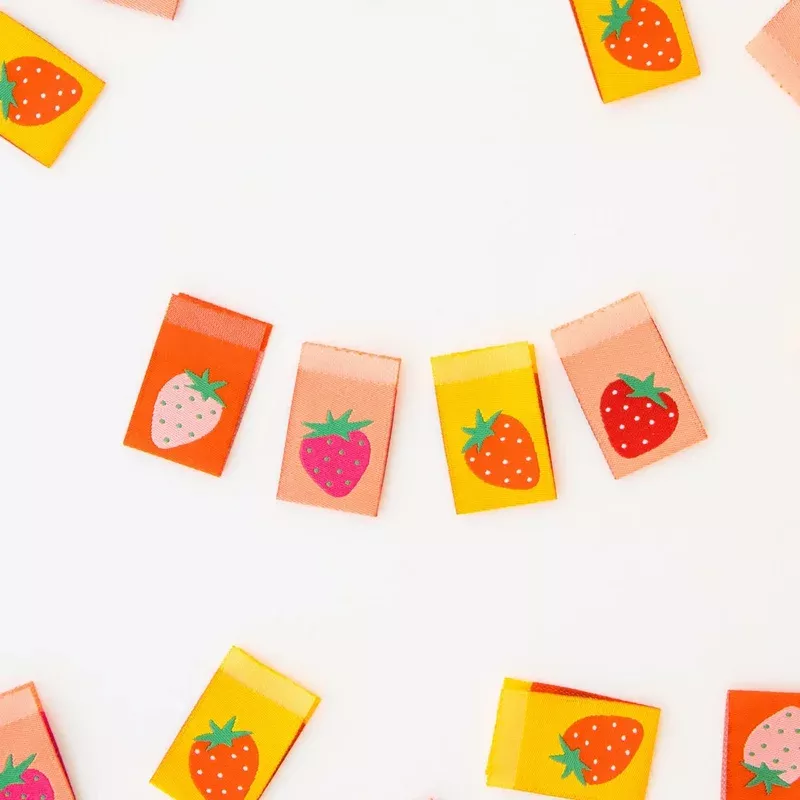 Strawberry Multipack | Fabric Labels