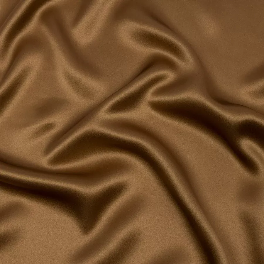 Stretch Silk Charmeuse – Ermine – Premium Collection Fabric