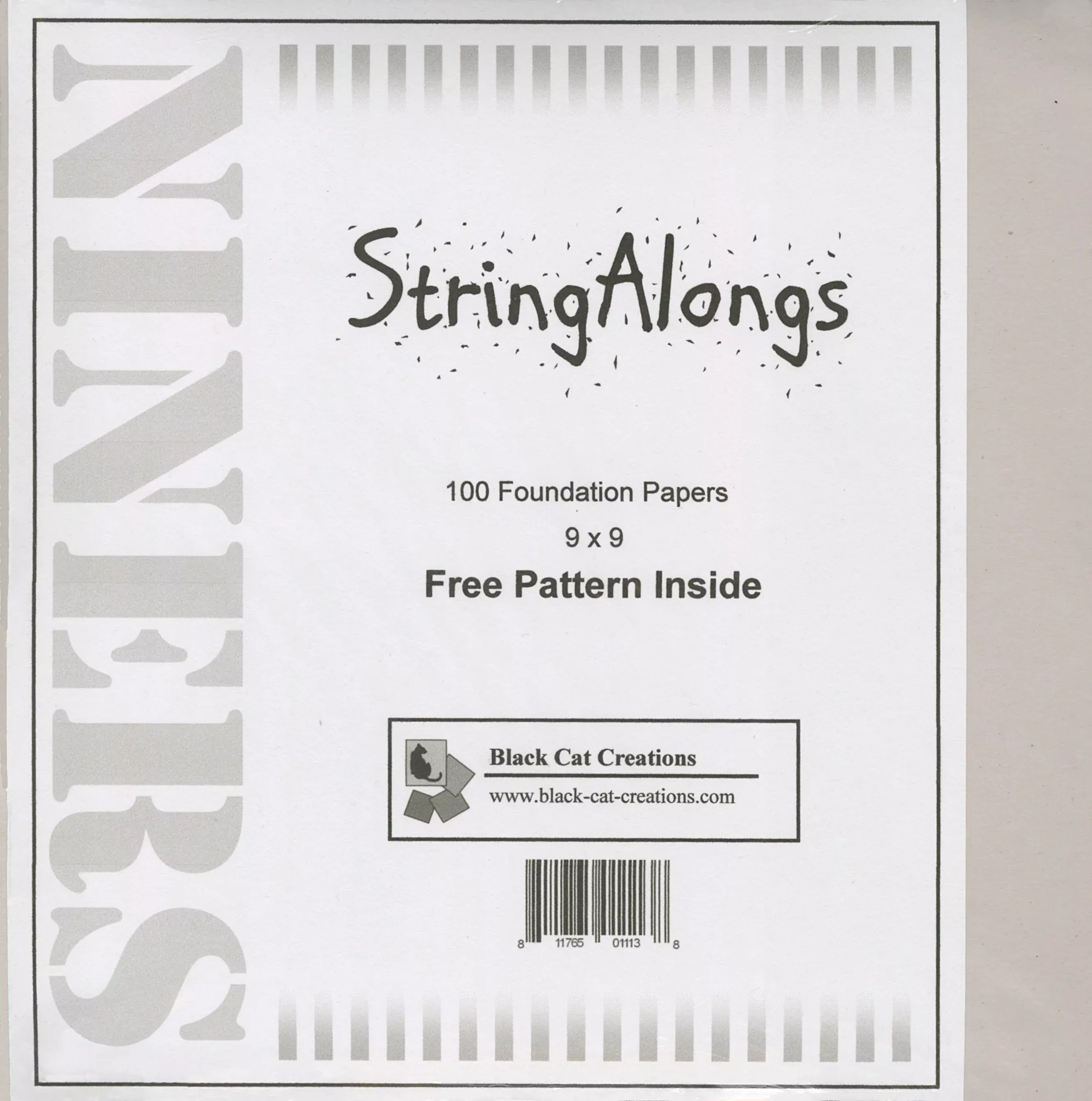 String Alongs Foundation Papers 9in x 9in