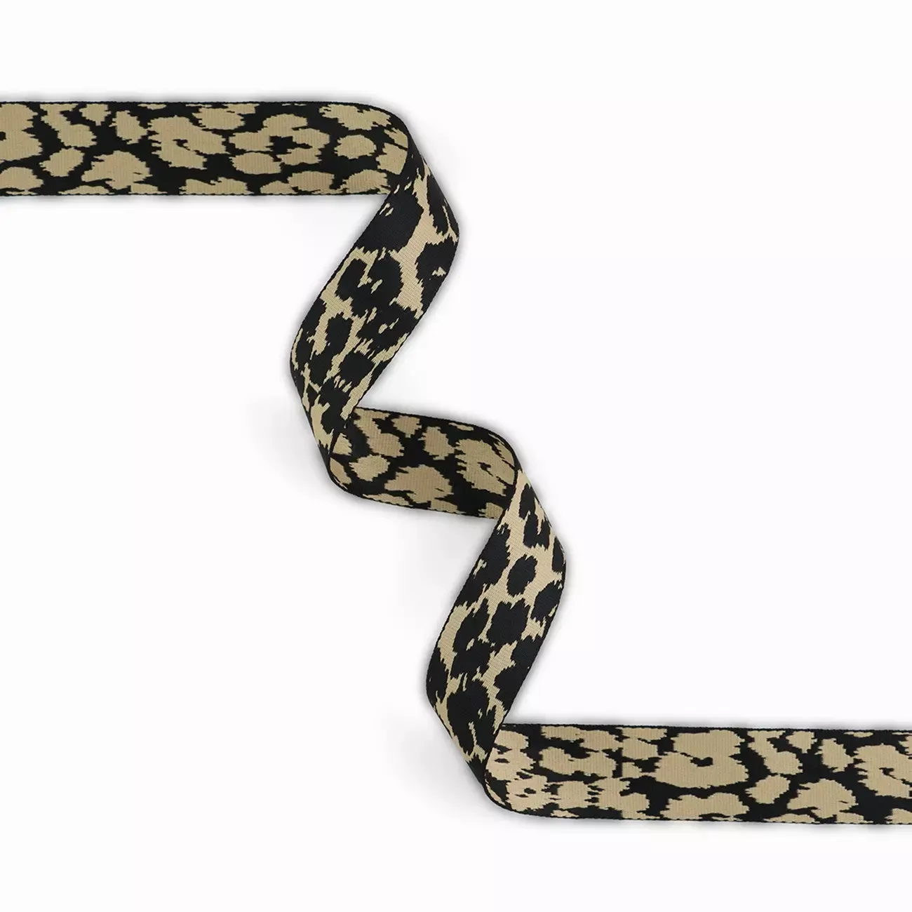 Striped Leopard Webbing 1-1 /2in x 3 yd