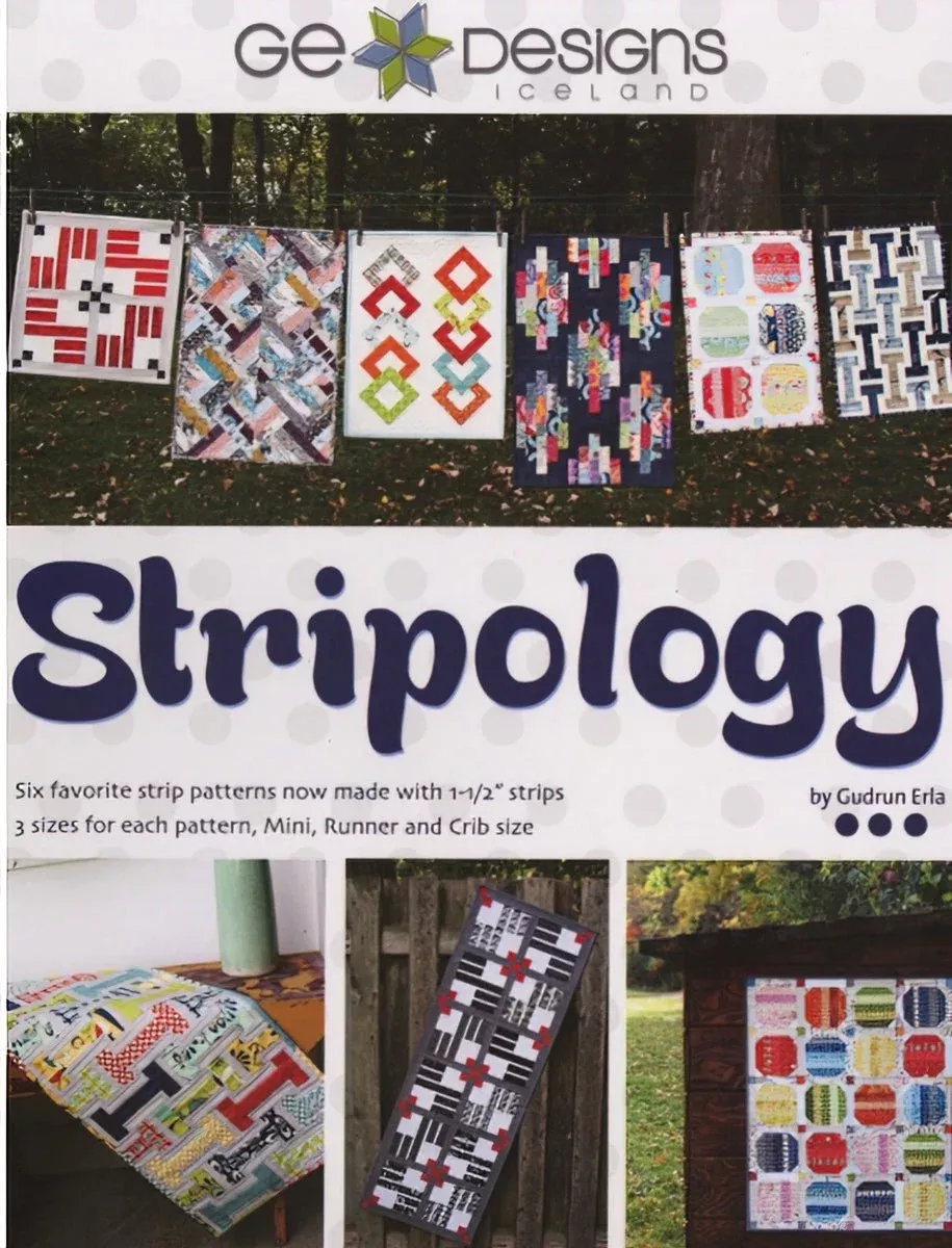 Stripology Pattern Book by Gudrun Erla