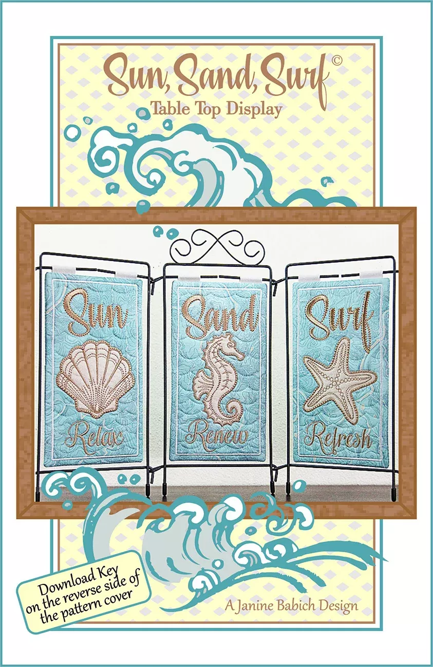 Sun Sand Surf Table Top Display