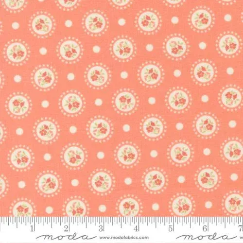 Sunbonnet Coral fabric – 31762 41