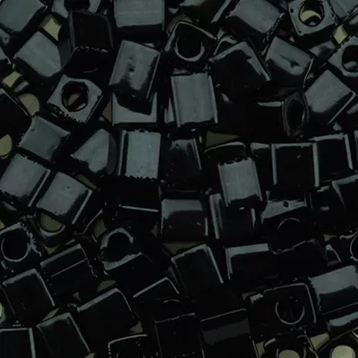 Sundance 3mm Box Beads – Black