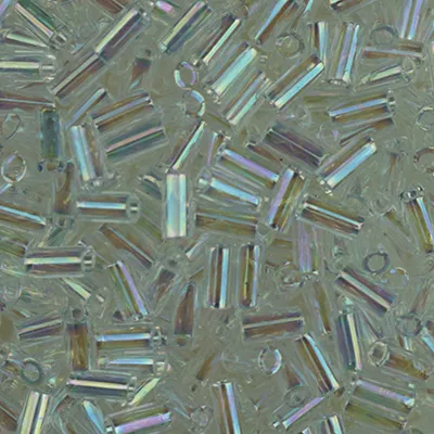 Sundance 3mm Bugle Beads – Crystal Opal