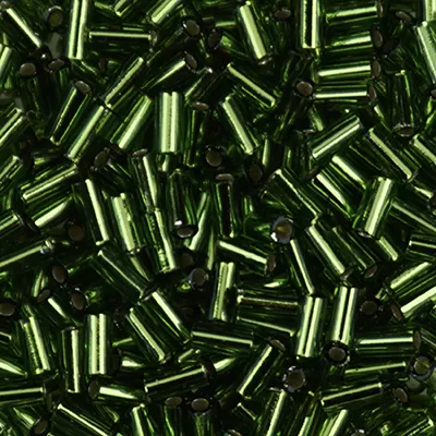 Sundance 3mm Bugle Beads – Olive