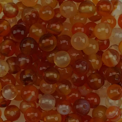 Sundance 3mm Gemstone Beads – Carnelian