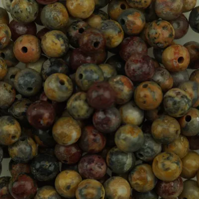 Sundance 3mm Gemstone Beads – Leopardskin