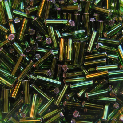 Sundance 6mm Bugle Beads – Olive