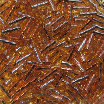 Sundance 6mm Bugle Beads – Twisted Gold