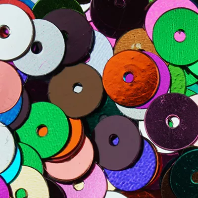 Sundance 6mm Sequins – Confetti Metallic