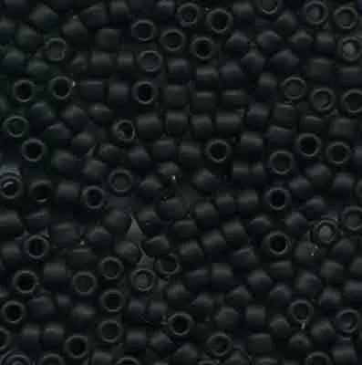Sundance Beads – Frosted Matte Black