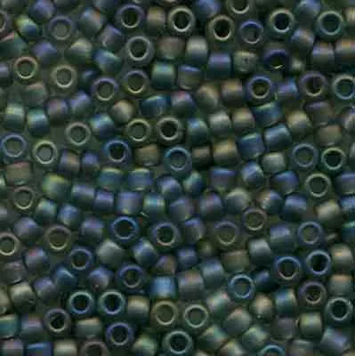 Sundance Beads – Frosted Multi Blue Haze