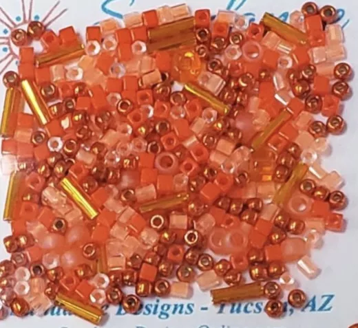 Sundance Color Vibe Beads – Tangerine NEW COLOR