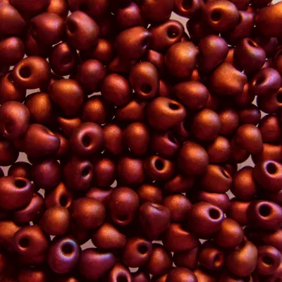 Sundance Drop Bead 3.4mm- Cabernet