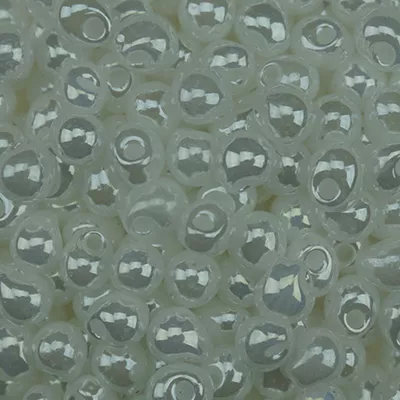 Sundance Drop Bead 3.4mm- Pearl White