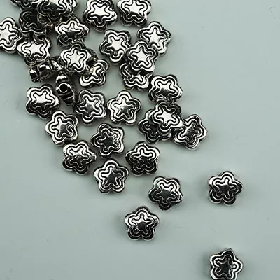 Sundance Metallic Accents – Silver Star Flower