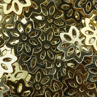 Sundance Sequin Shapes – Gold Snowflake