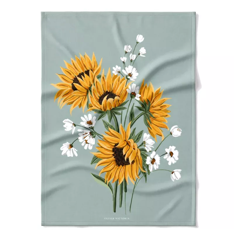 The Sunflower Tea Towel