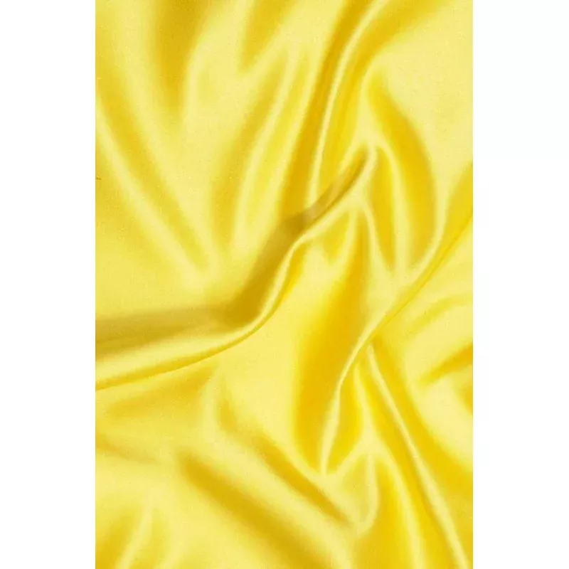 Sunflower Yellow Double Face Duchess Satin Fabric