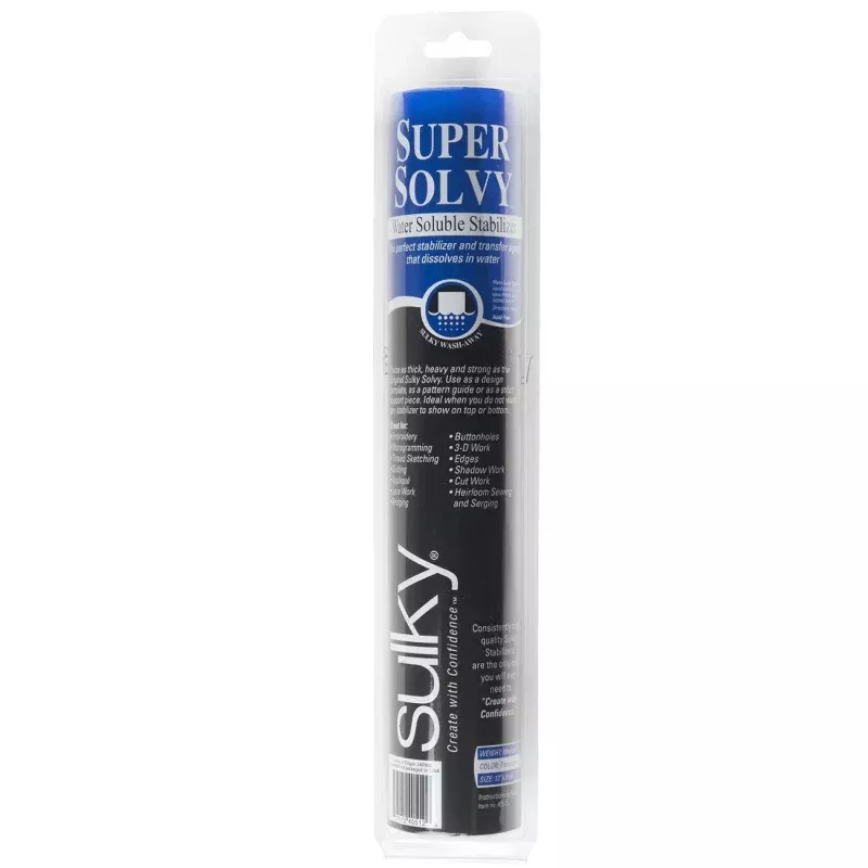 Super Solvy Water Soluble Stabilizer 12in x 9 1 /2yds