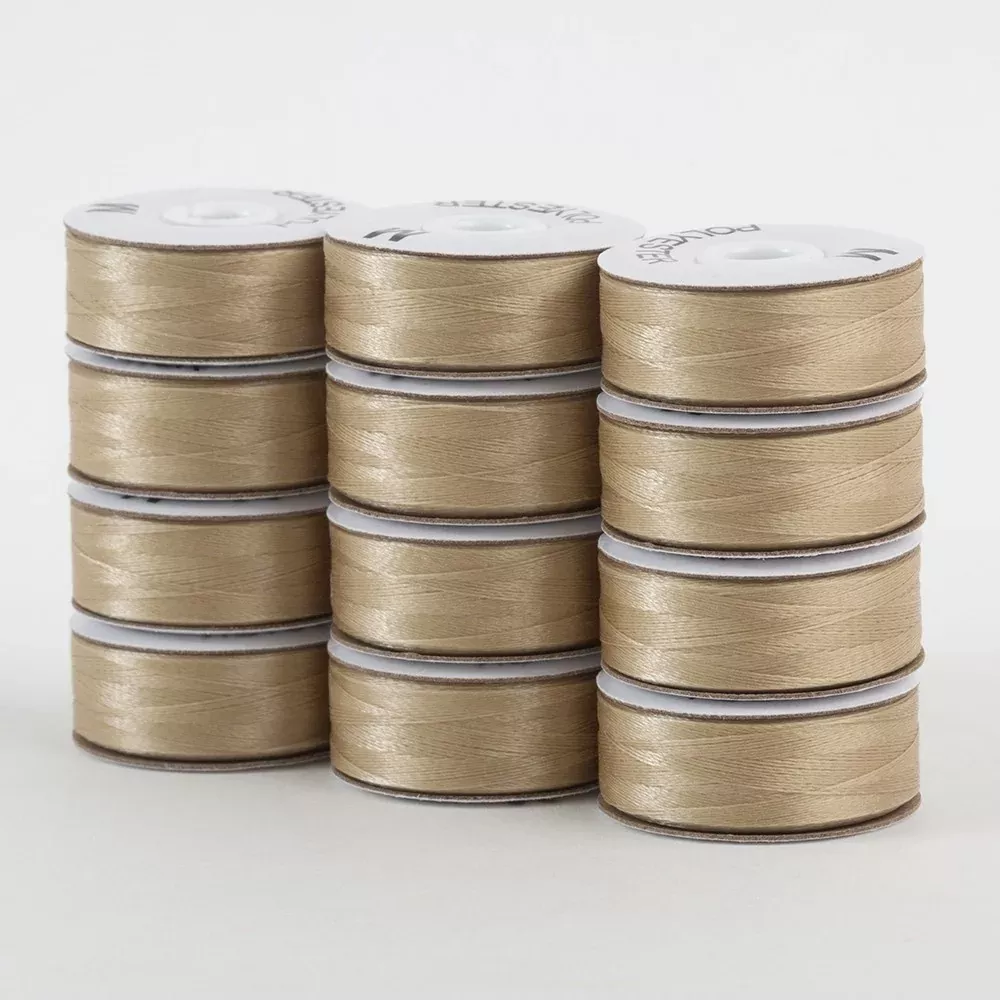 SuperBobs Polyester Bobbin 12pk M-Style Beach