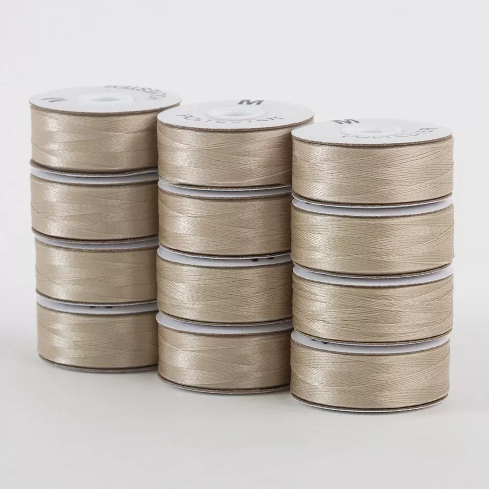 SuperBobs Polyester Bobbin 12pk M-Style Statue