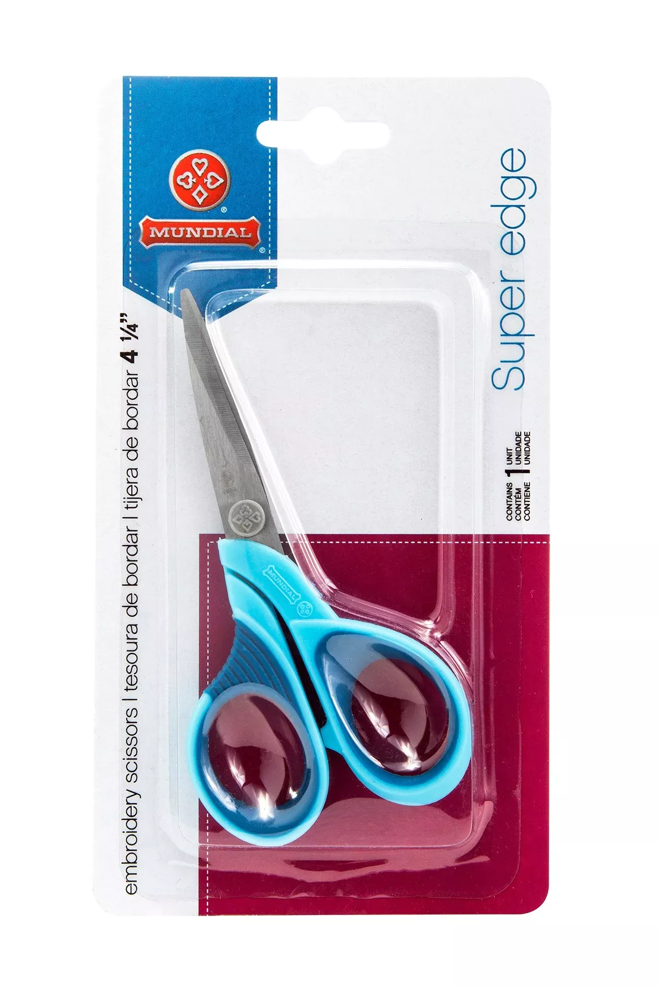 Superedge 4-1 /4in Embroidery Scissor Blue