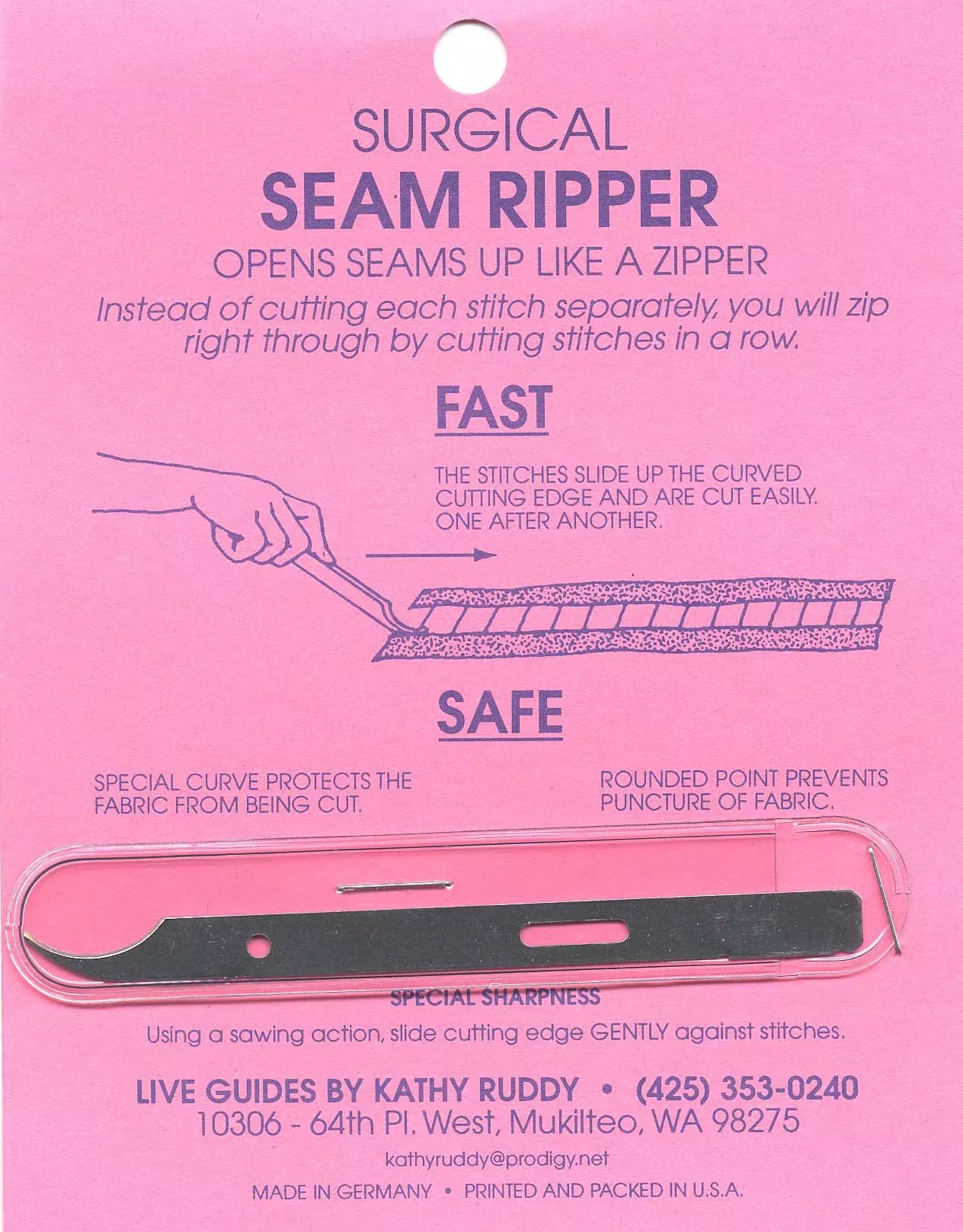 Surgical Stainless Steel Ripper Seam