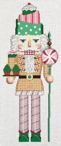 Susan Roberts Needlepoint – Cupcake Nutcracker