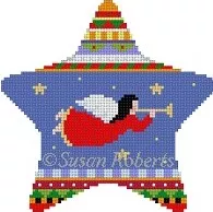 Susan Roberts Needlepoint – Flying Angel Star