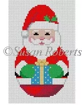 Susan Roberts Needlepoint – Roly Poly Santa