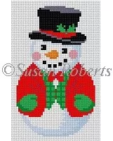 Susan Roberts Needlepoint – Roly Poly Snowman