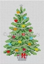 Susan Roberts Needlepoint – Star Tree Ornament